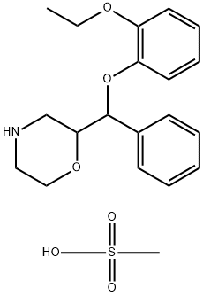 Reboxetine mesylate Struktur