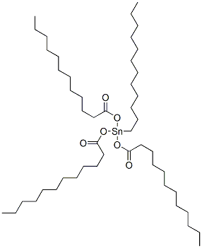 dodecyltris(lauroyloxy)stannane Struktur