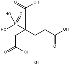 2-phosphonobutane-1,2,4-tricarboxylic acid, potassium salt Struktur