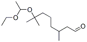 7-(1-ethoxyethoxy)-3,7-dimethyloctanal Struktur