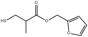 furfuryl 3-mercapto-2-methylpropionate Struktur