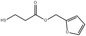 furfuryl 3-mercaptopropionate Struktur