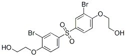 2,2'-[sulphonylbis[(2-bromo-4,1-phenylene)oxy]]bisethanol Struktur