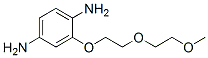 2-[2-(2-methoxyethoxy)ethoxy]benzene-1,4-diamine Struktur