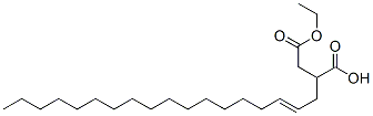 ethyl hydrogen 2-octadecenylsuccinate Struktur