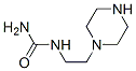 Urea, [2-(1-piperazinyl)ethyl]- (9CI) Struktur