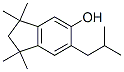 6-isobutyl-1,1,3,3-tetramethylindan-5-ol Struktur