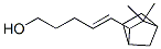 5-(3,3-dimethylbicyclo[2.2.1]hept-2-yl)-4-penten-1-ol Struktur