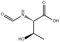 N-formyl-L-threonine Struktur