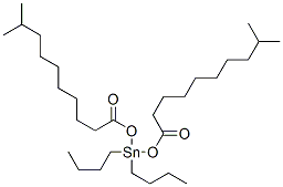 dibutylbis[(1-oxoisoundecyl)oxy]stannane  Struktur