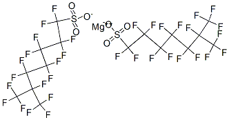 magnesium heptadecafluoroisooctanesulphonate Struktur