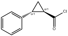 TRANS-2-PHENYL-1-CYCLOPROPANECARBONYL CHLORIDE Struktur