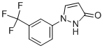 1-[2,6-DICHLORO-4-(TRIFLUOROMETHYL)PHENYL]-1,2-DIHYDRO-3H-PYRAZOL-3-ONE Struktur