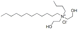 butyldodecylbis(2-hydroxyethyl)ammonium chloride Struktur