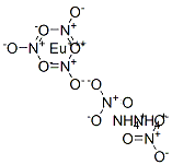 diammonium europium pentanitrate Struktur