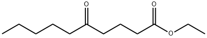 ethyl 5-oxodecanoate Struktur