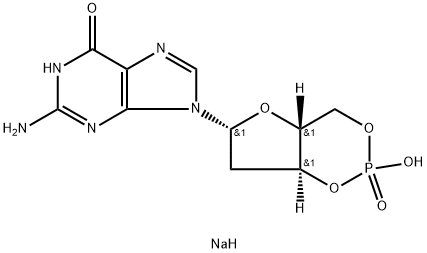 2'-DCGMP SODIUM SALT Struktur