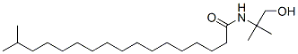 N-(2-hydroxy-1,1-dimethylethyl)isooctadecan-1-amide Struktur