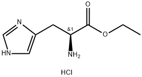 ethyl L-histidinate dihydrochloride Struktur