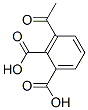 acetylphthalic acid  Struktur