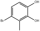 4-bromo-3-methylpyrocatechol Struktur