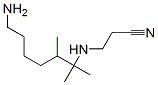 3-[(6-aminotrimethylhexyl)amino]propiononitrile  Struktur