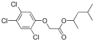 1,3-dimethylbutyl 2-(2,4,5-trichlorophenoxy)acetate Struktur