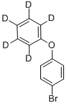 4-BROMOPHENYL PHENYL ETHER (PHENYL-D5) Struktur