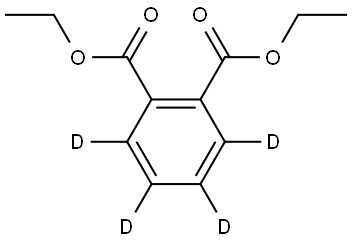 DIETHYL PHTHALATE (RING-D4) Struktur