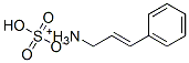 cinnamylammonium hydrogen sulphate Struktur
