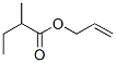 allyl 2-methylbutyrate Struktur