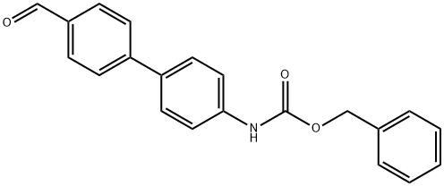 4-(Cbz-AMino)-4'-forMylbiphenyl Struktur