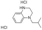 1-ISOBUTYL-1,2,3,4-TETRAHYDRO-QUINOXALINE DIHYDROCHLORIDE Struktur