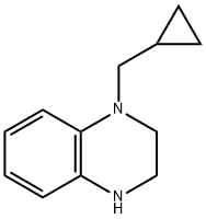 1-CYCLOPROPYLMETHYL-1,2,3,4-TETRAHYDRO-QUINOXALINE DIHYDROCHLORIDE Struktur