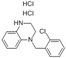 1-(2-CHLORO-BENZYL)-1,2,3,4-TETRAHYDRO-QUINOXALINE DIHYDROCHLORIDE Struktur