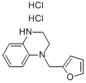 1-FURAN-2-YLMETHYL-1,2,3,4-TETRAHYDRO-QUINOXALINE DIHYDROCHLORIDE Struktur