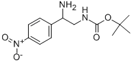 [2-AMINO-2-(4-NITRO-PHENYL)-ETHYL]-CARBAMIC ACID TERT-BUTYL ESTER Struktur