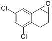 4,6-DICHLORO-1A,2,3,7B-TETRAHYDRO-1-OXA-CYCLOPROPA[A]NAPHTHALENE Struktur