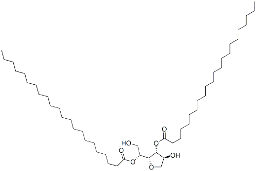 Sorbitan, didocosanoate Struktur