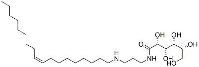 N-[3-((Z)-octadec-9-en-1-ylamino)propyl]-D-gluconamide Struktur