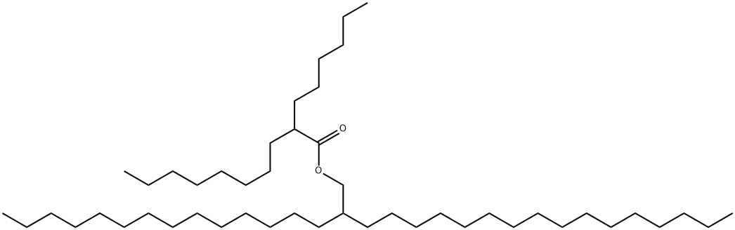 2-tetradecyloctadecyl 2-hexyldecanoate Struktur