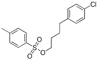 4-chlorophenylbutyl 4-methylbenzenesulphonate Struktur