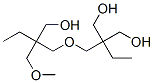 2-ethyl-2-[[2-(hydroxymethyl)-2-(methoxymethyl)butoxy]methyl]propane-1,3-diol Struktur