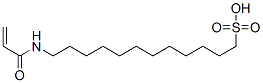 [(1-oxoallyl)amino]dodecanesulphonic acid Struktur