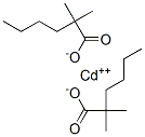 cadmium dimethylhexanoate  Struktur