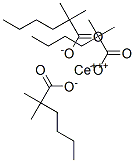 dimethylhexanoic acid, cerium salt Struktur