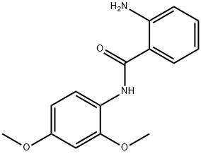 2-AMINO-N-(2,4-DIMETHOXY-PHENYL)-BENZAMIDE Struktur