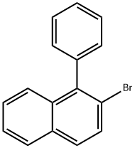 2-BROMO-1-PHENYL-NAPHTHALENE Struktur