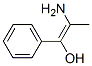 Benzenemethanol,  -alpha--(1-aminoethylidene)- Struktur