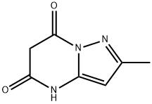 2-METHYLPYRAZOLO[1,5-A]PYRIMIDINE-5,7-DIOL Struktur